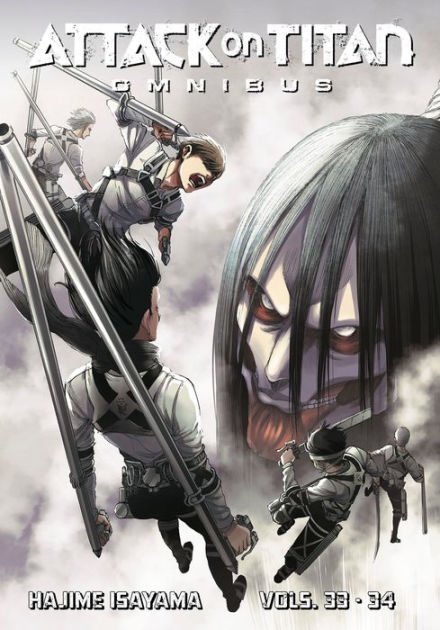 Attack on Titan Omnibus 12 (Vol 33, 34) - Cozy Manga