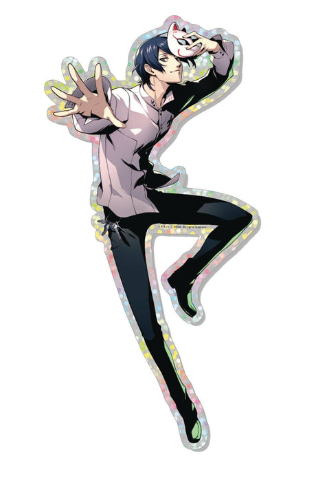 Persona 5 Royal Yusuke Kitagawa Mega Vinyl Glitter Sticker - Cozy Manga