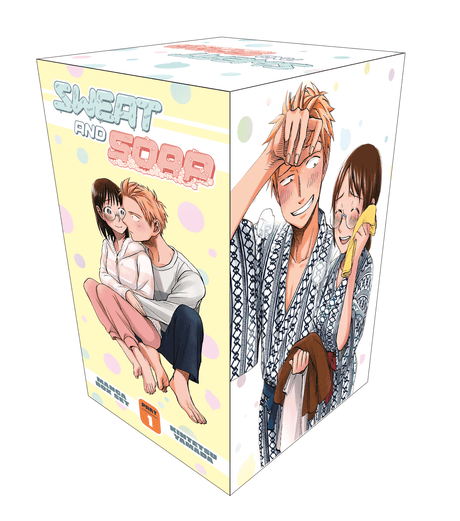 Sweat and Soap Manga Box Set 1 (Vol 1, 2, 3, 4, 5, 6) - Cozy Manga