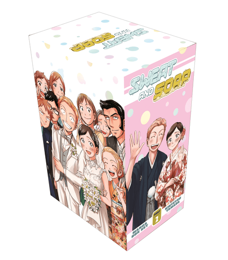 Sweat and Soap Manga Box Set 2 (Vol 7, 8, 9, 10, 11, 12) - Cozy Manga