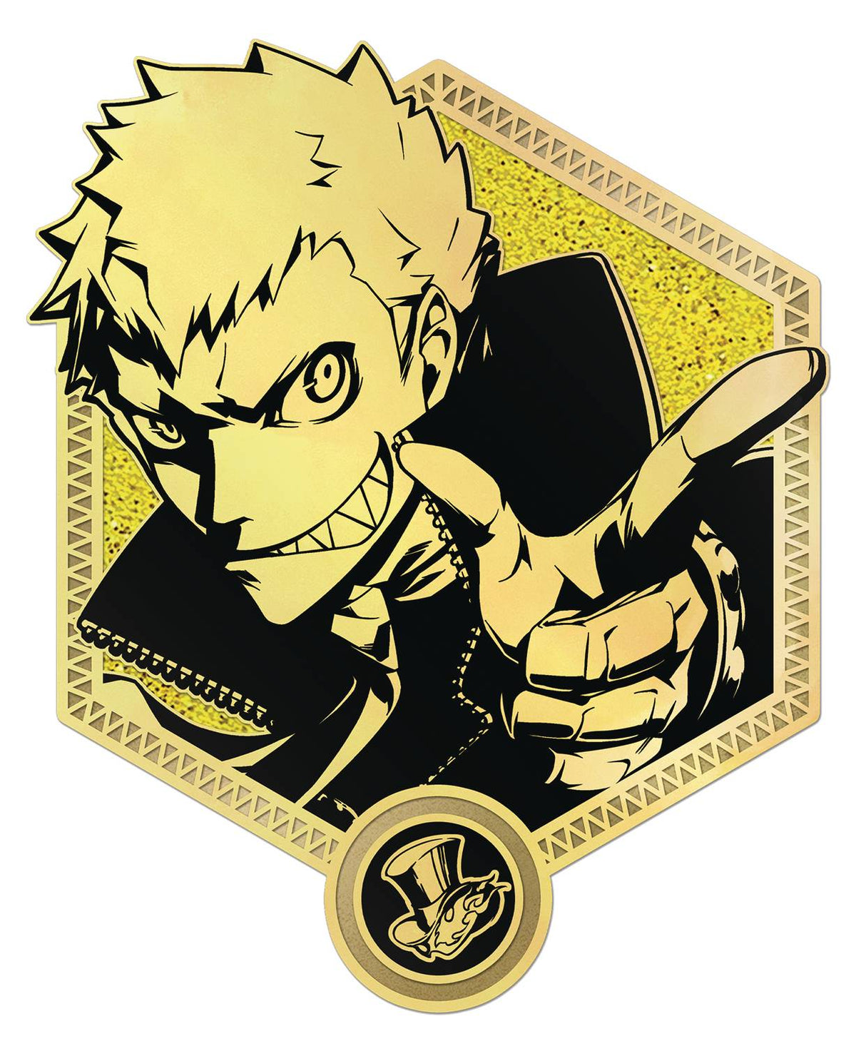 Persona 5 Royal Ryuji Skull Golden Series Pin