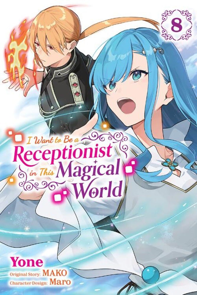 I Want to Be a Receptionist in This Magical World Vol 8 - Cozy Manga