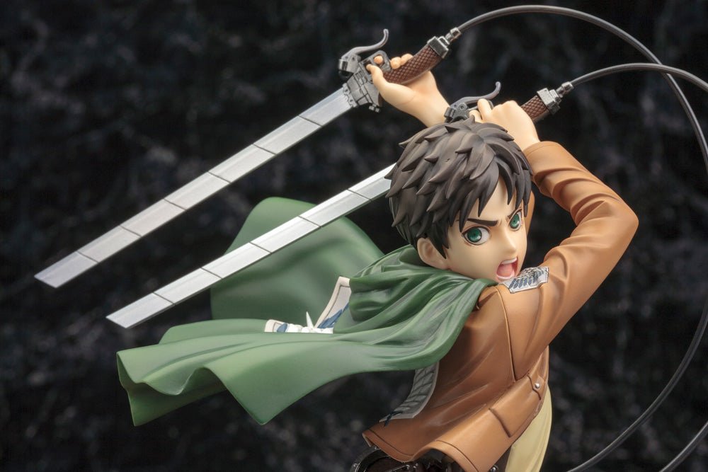 Attack on Titan Eren Yeager Renewal Package ver. 1/8 Complete Figure - Cozy Manga