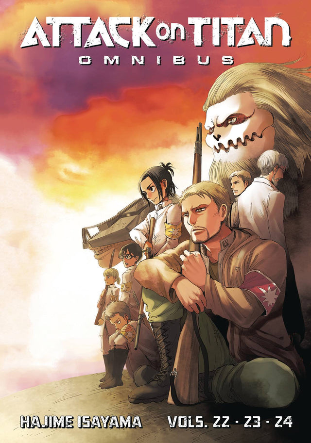 Attack on Titan Omnibus 8 (Vol 22, 23, 24) - Cozy Manga