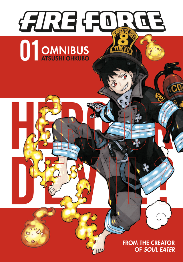 Fire Force Omnibus 01 (Vol 1, 2, 3) - Cozy Manga