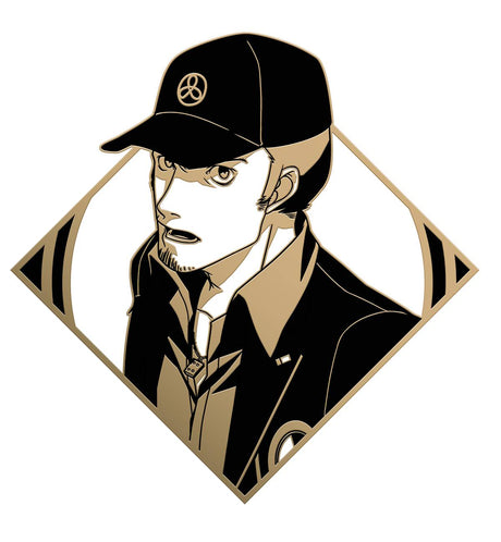 Persona 3 Portable Junpei Lori ZMS 10th Anniversary Pin - Cozy Manga