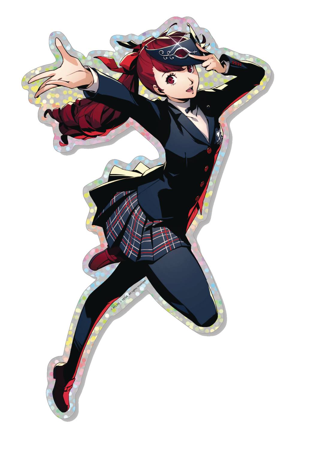 Persona 5 Royal Kasumi Yoshizawa Mega Vinyl Glitter Sticker - Cozy Manga